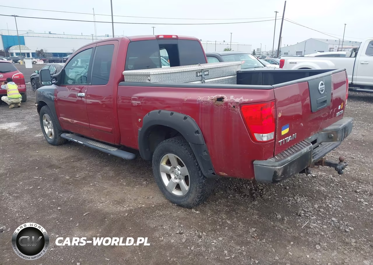 2004 Nissan Titan Se VIN:1N6AA06B24N588807 - 3