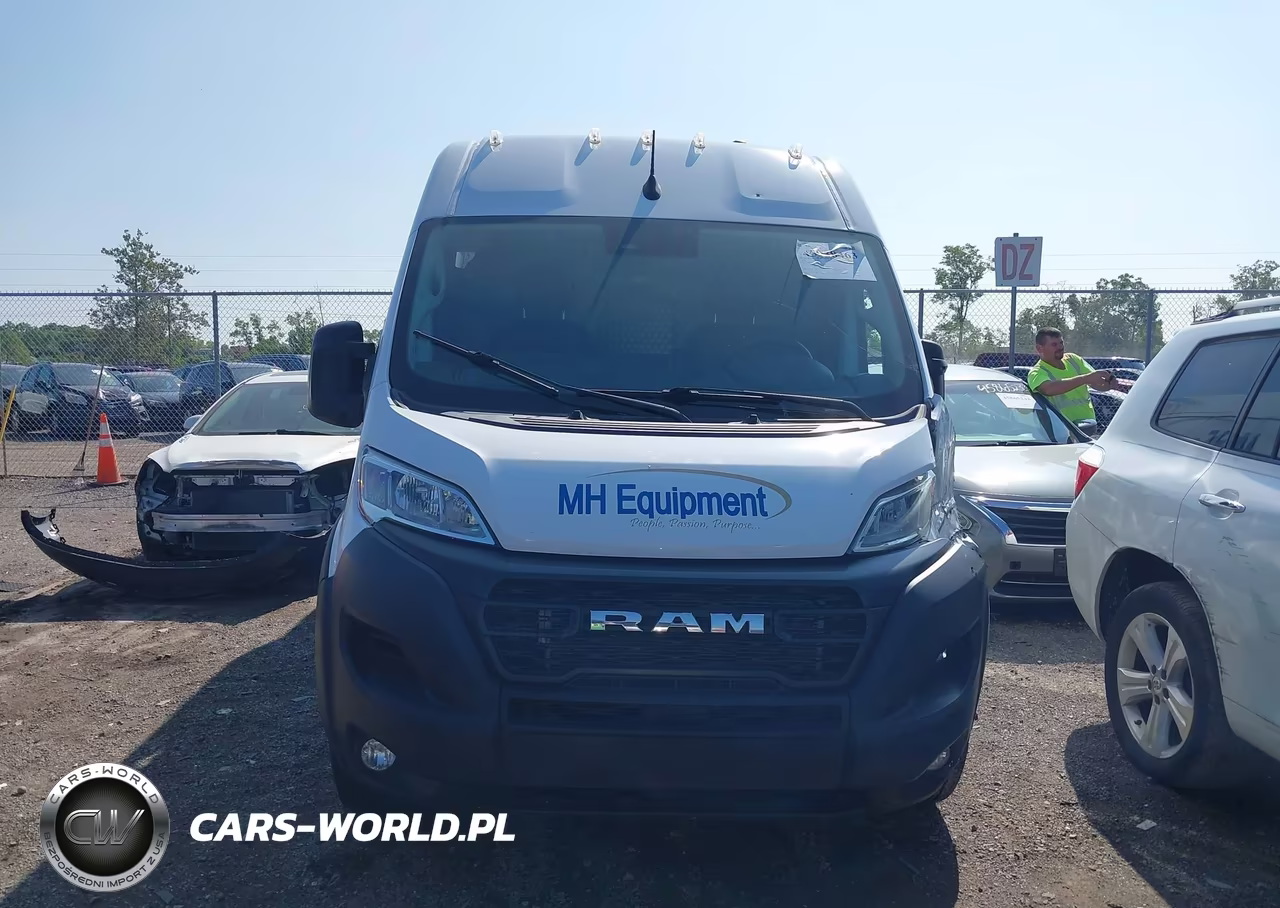 2024 Ram Promaster 3500 Cargo Van Tradesman High Roof 159 Wb Ext W-Pass Seat VIN:3C6MRVJG0RE108243 - 13