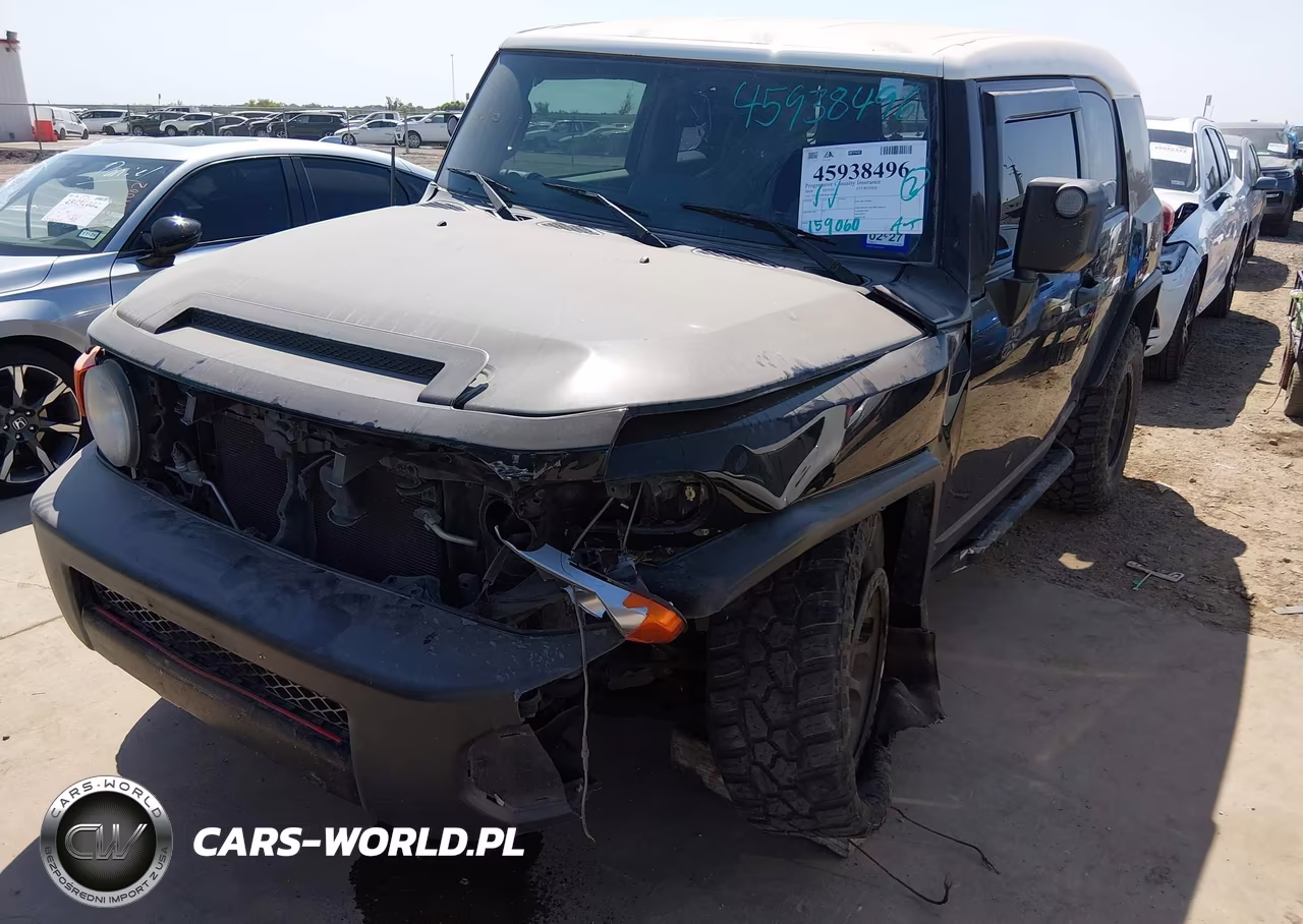 2014 Toyota Fj Cruiser VIN:JTEBU4BF9EK180544 - 2