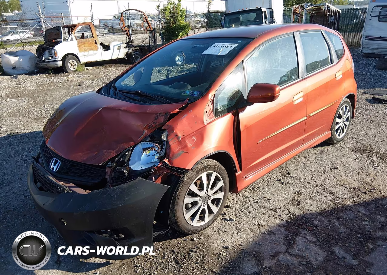 2012 Honda Fit Sport VIN:JHMGE8H57CC012744 - 2