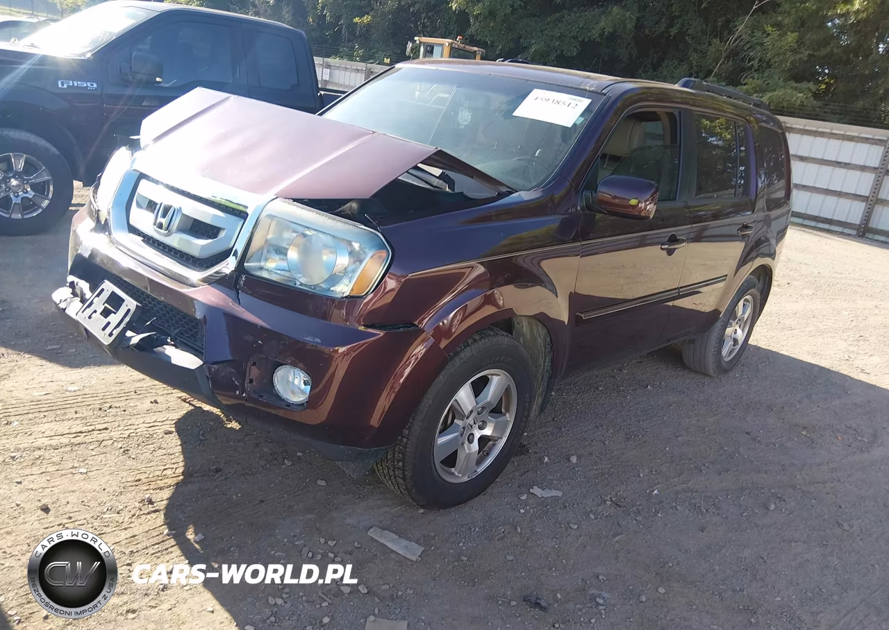 2011 Honda Pilot Ex-L VIN:5FNYF4H52BB017119 - 2
