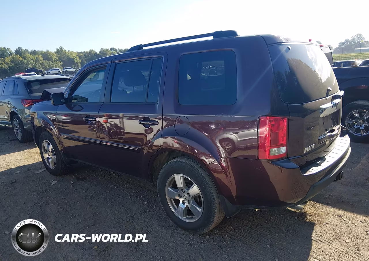 2011 Honda Pilot Ex-L VIN:5FNYF4H52BB017119 - 3