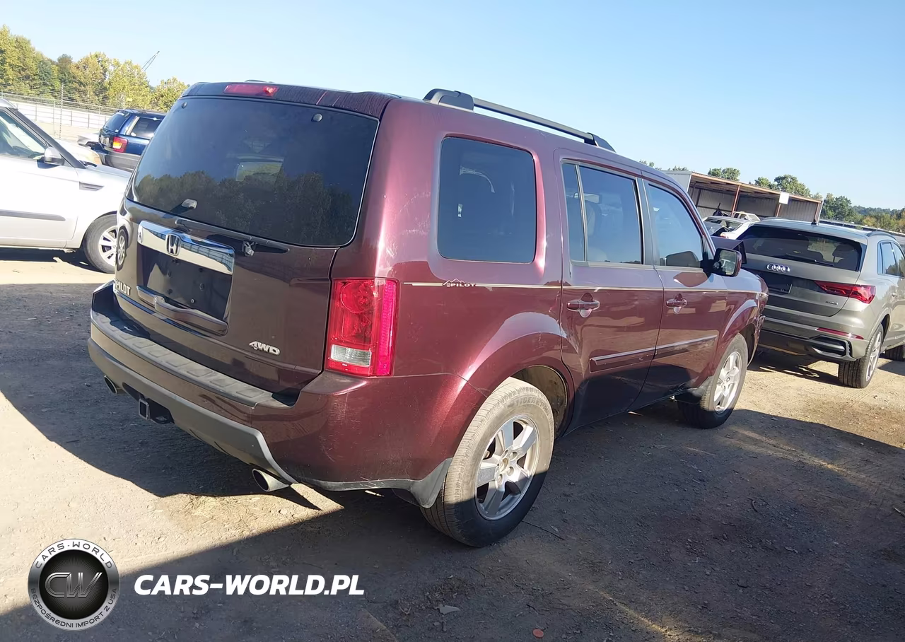 2011 Honda Pilot Ex-L VIN:5FNYF4H52BB017119 - 4