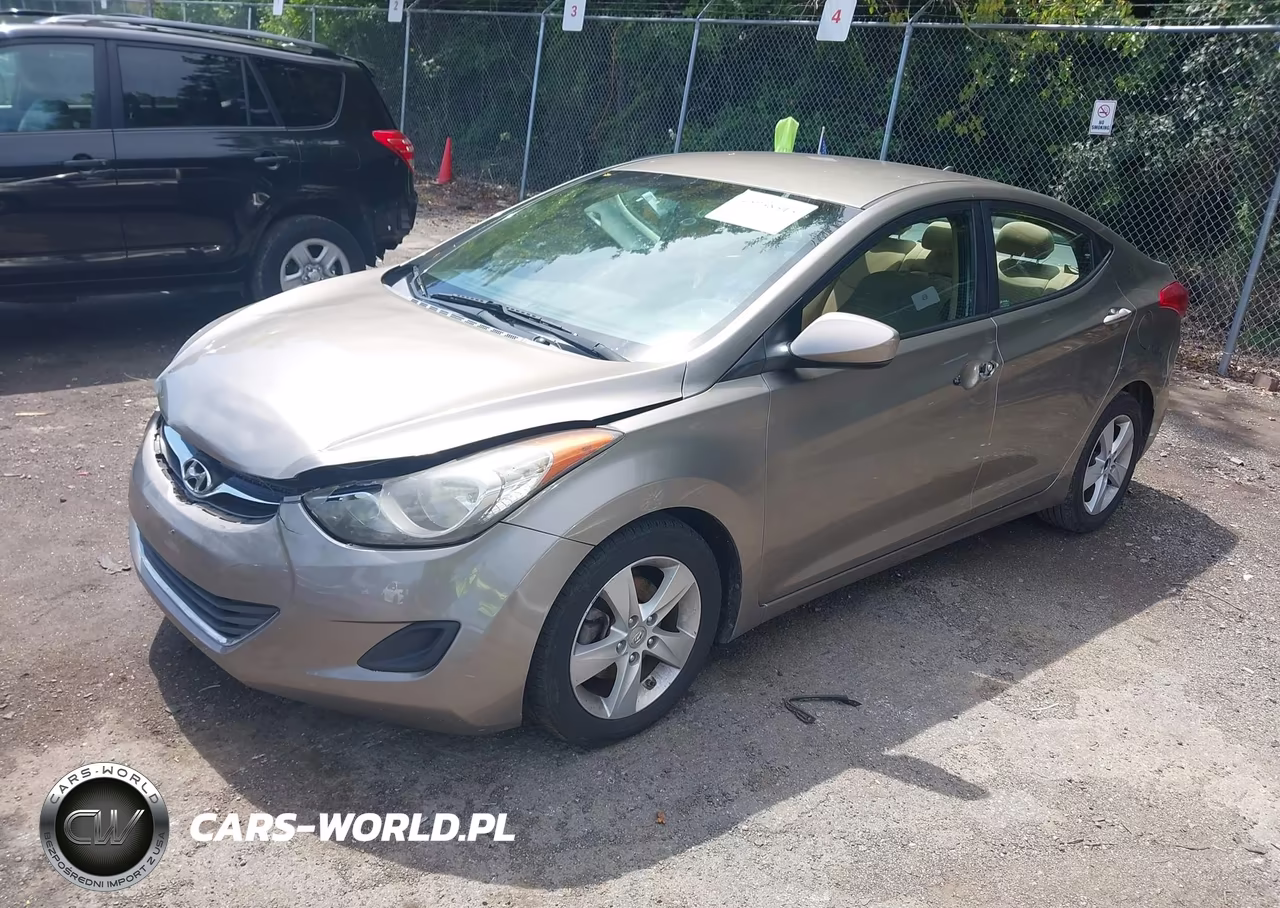2013 Hyundai Elantra Gls VIN:5NPDH4AE5DH354018 - 2