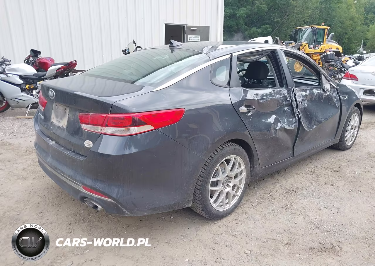2017 Kia Optima Lx VIN:5XXGT4L34HG141151 - 4