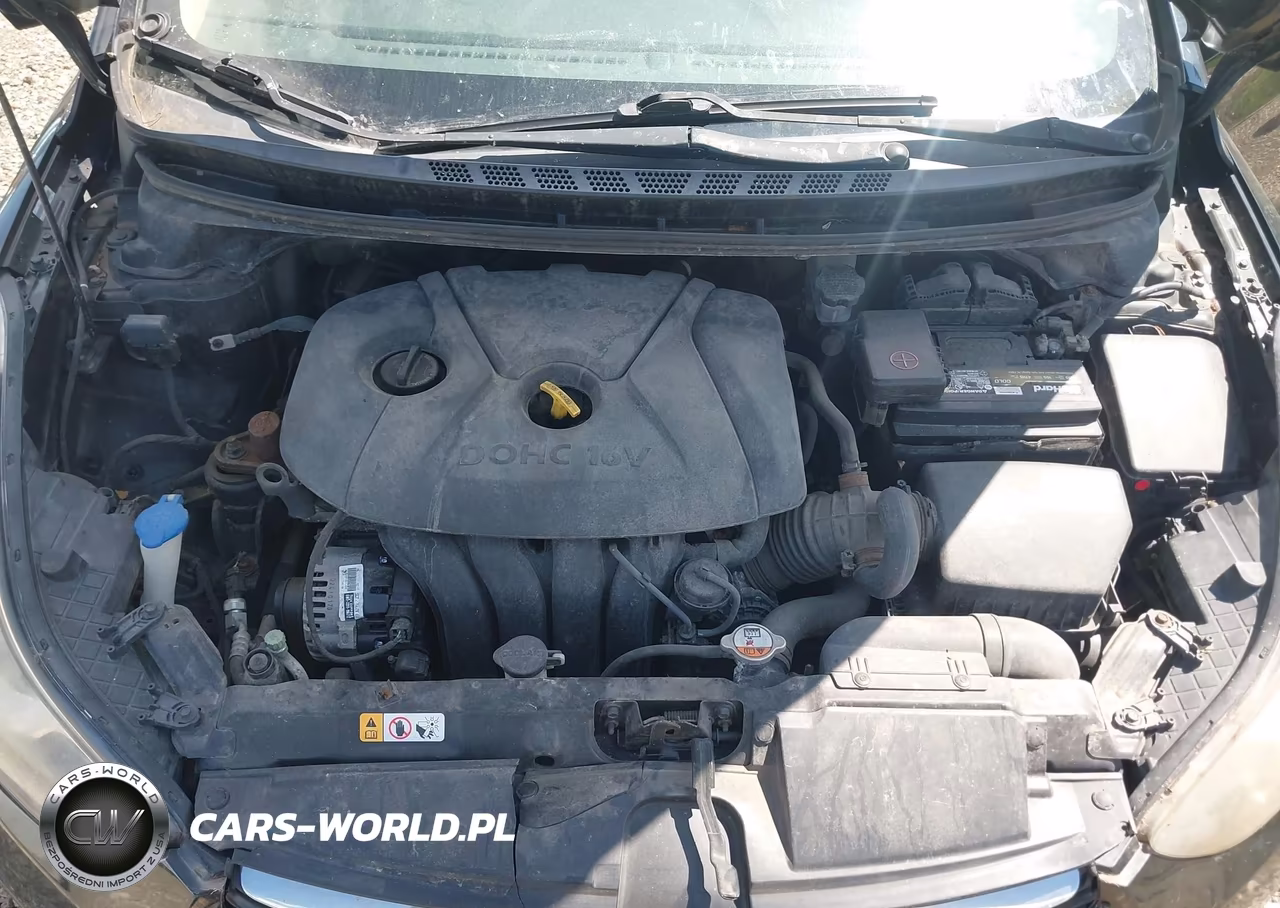 2013 Hyundai Elantra Gls VIN:KMHDH4AE2DU862416 - 10
