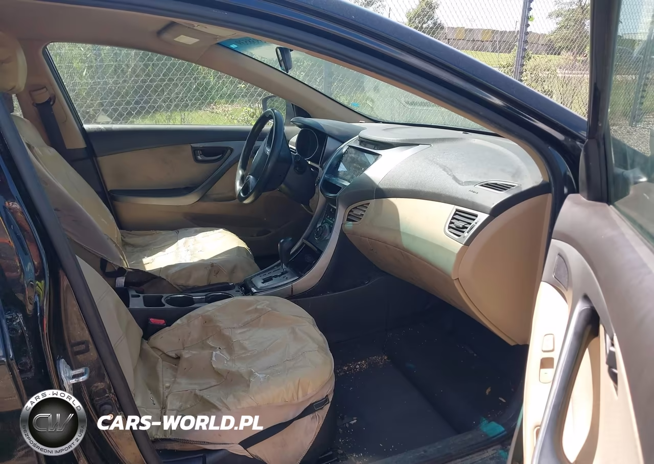 2013 Hyundai Elantra Gls VIN:KMHDH4AE2DU862416 - 5