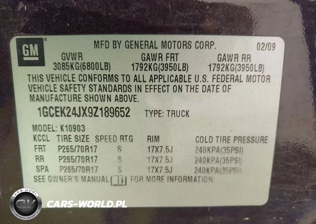 2009 Chevrolet Silverado 1500 Lt VIN:1GCEK24JX9Z189652 - 9