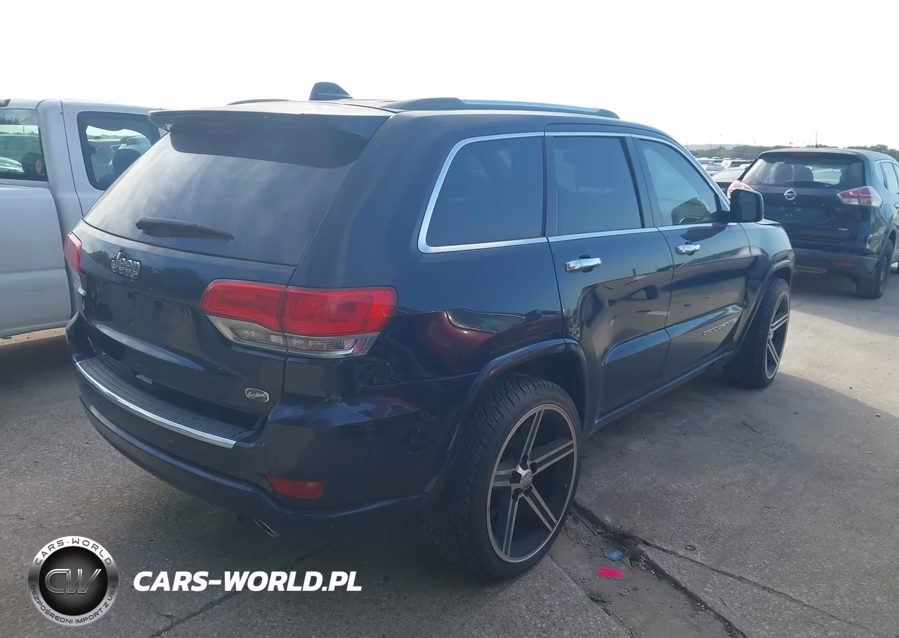 2015 Jeep Grand Cherokee Overland VIN:1C4RJECGXFC669510 - 4