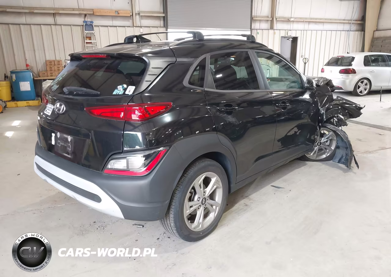 2022 Hyundai Kona Sel VIN:KM8K32AB7NU916410 - 4