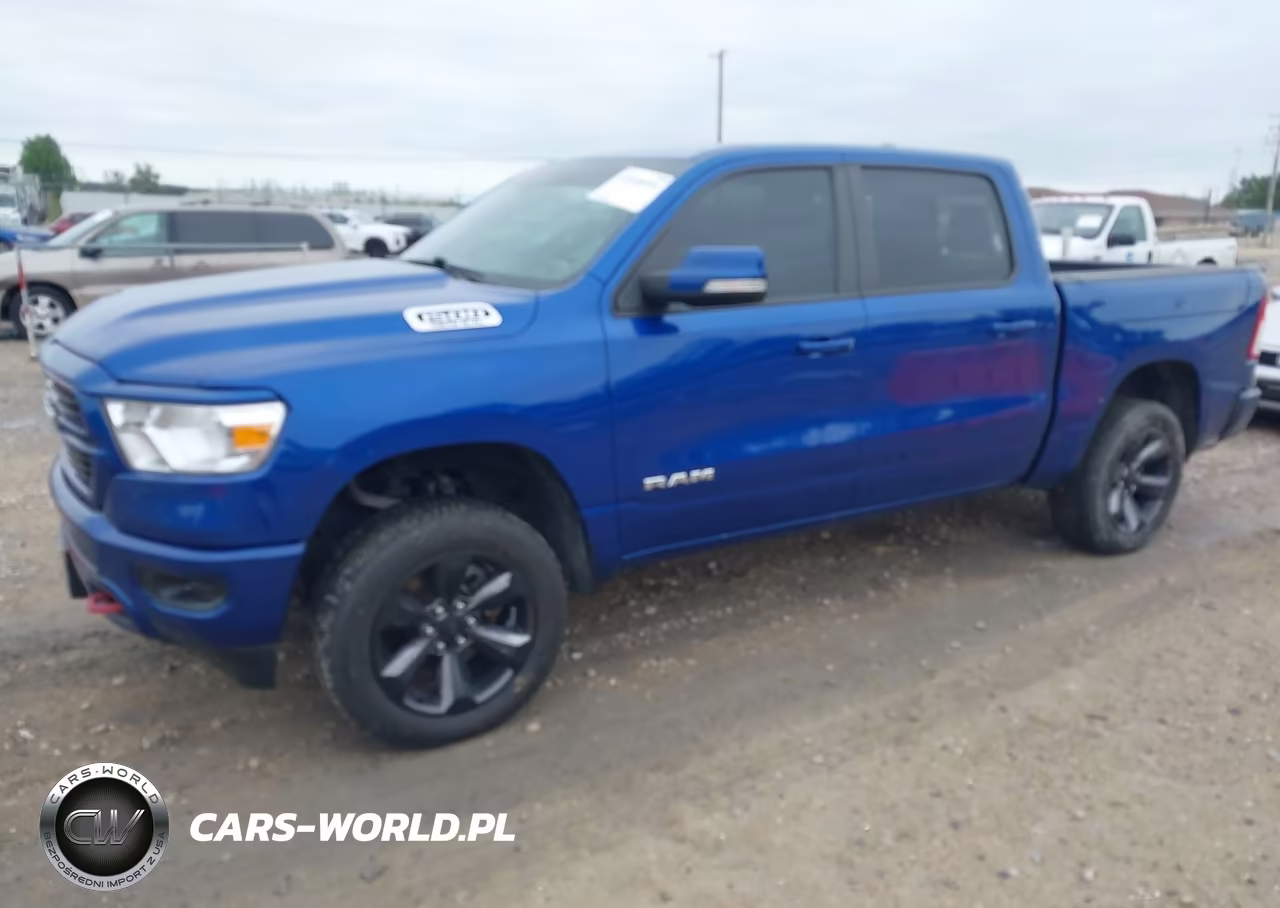 2019 Ram 1500 Big Horn-Lone Star 4X4 5'7 Box VIN:1C6SRFFT5KN827248 - 2
