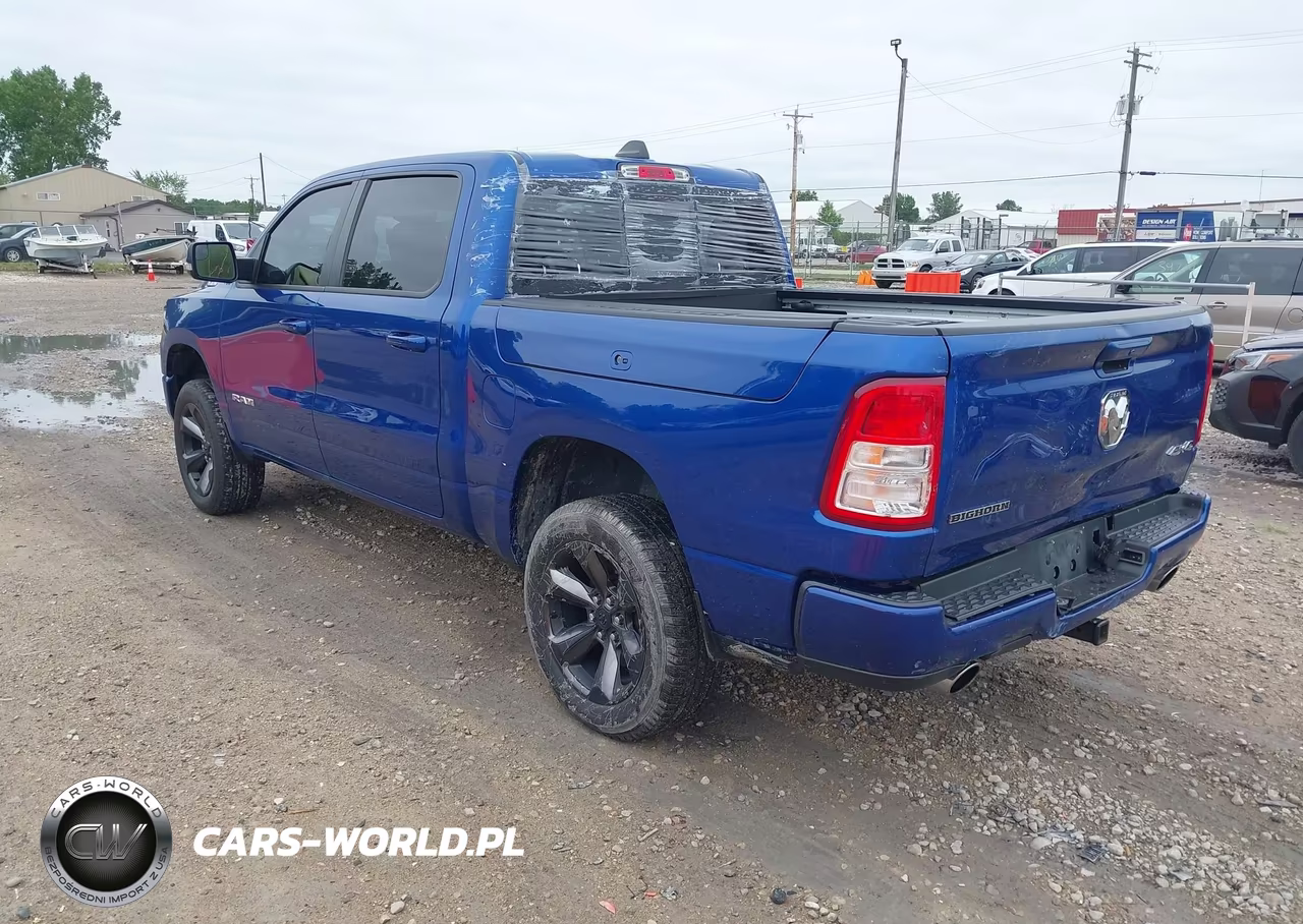 2019 Ram 1500 Big Horn-Lone Star 4X4 5'7 Box VIN:1C6SRFFT5KN827248 - 3