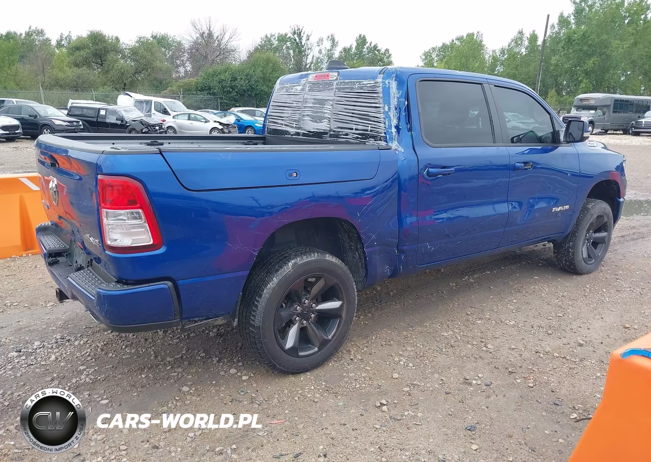 2019 Ram 1500 Big Horn-Lone Star 4X4 5'7 Box VIN:1C6SRFFT5KN827248 - 4