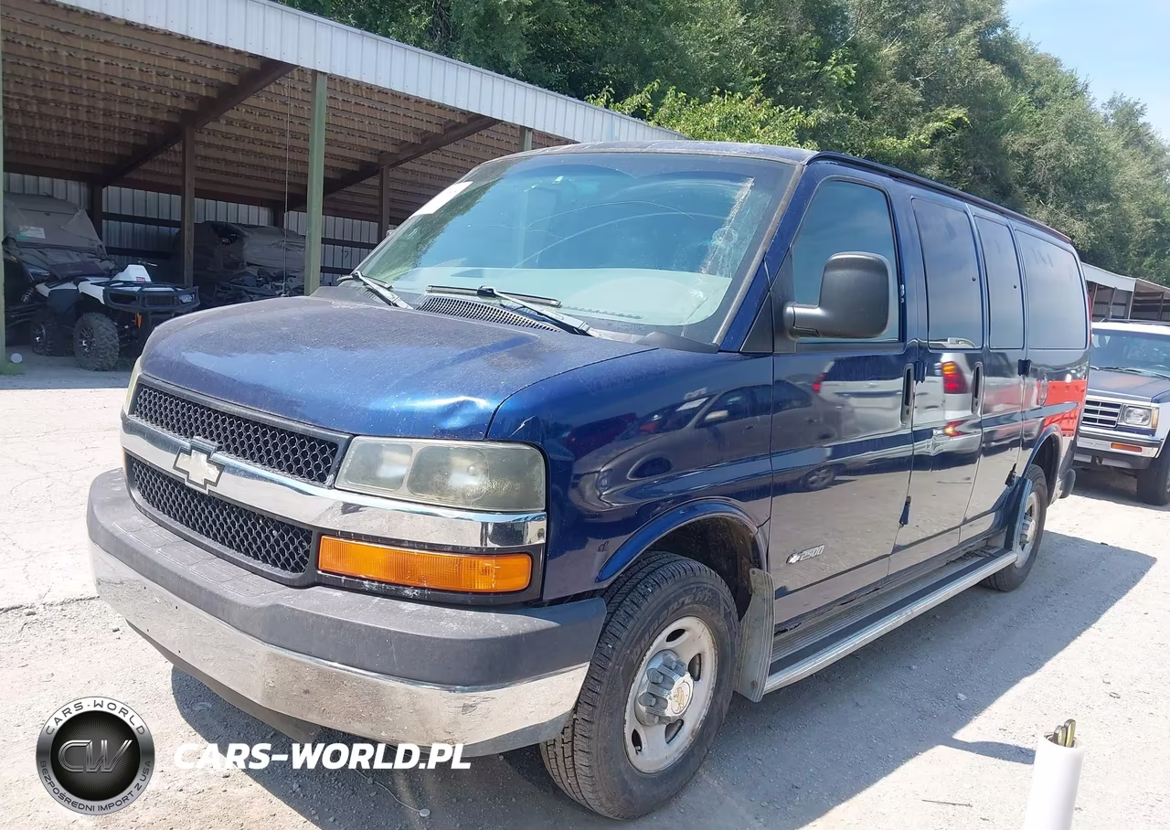2003 Chevrolet Express Passenger VIN:1GAGG25U631182909 - 2