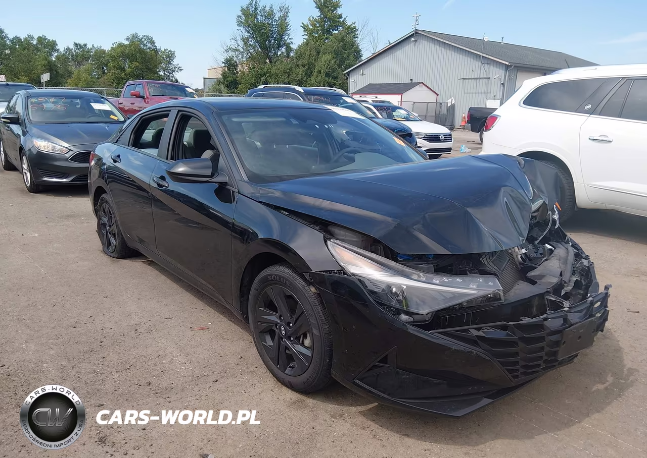 2023 Hyundai Elantra Hybrid Blue