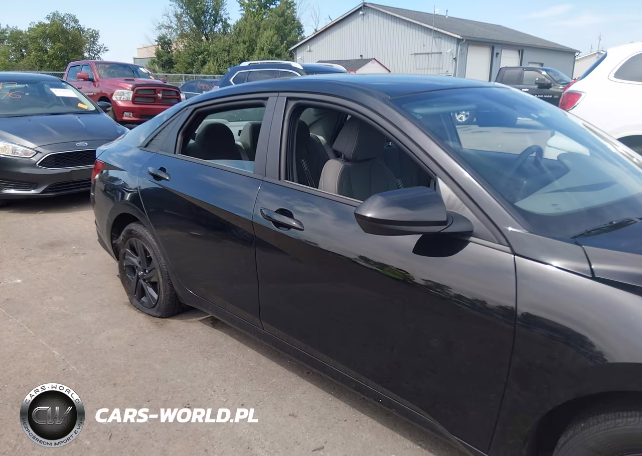 2023 Hyundai Elantra Hybrid Blue VIN:KMHLM4AJXPU082527 - 13