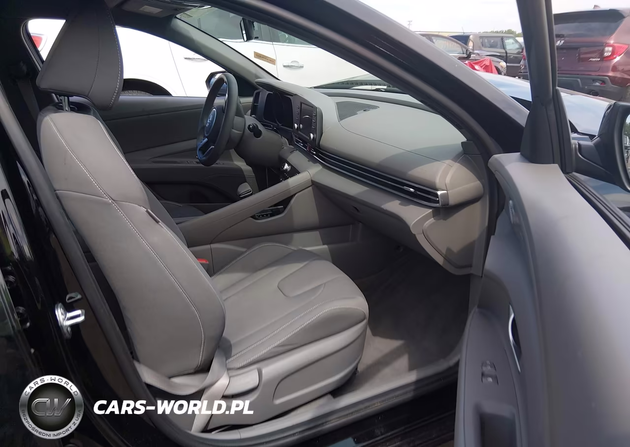 2023 Hyundai Elantra Hybrid Blue VIN:KMHLM4AJXPU082527 - 5