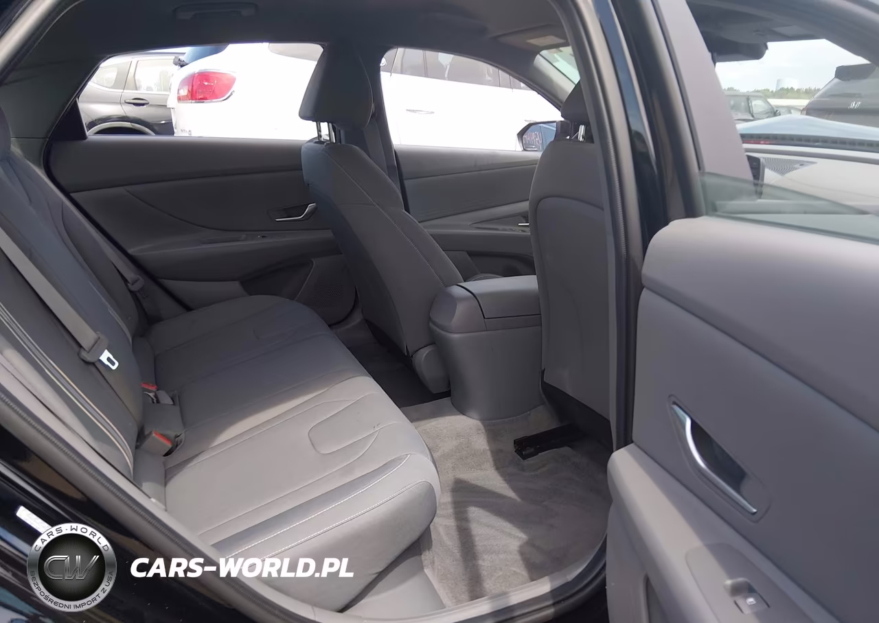 2023 Hyundai Elantra Hybrid Blue VIN:KMHLM4AJXPU082527 - 8