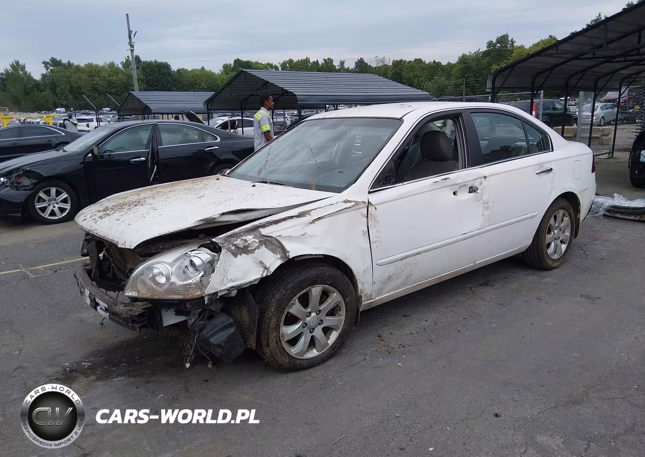 2008 Kia Optima Ex VIN:KNAGE123285226663 - 2