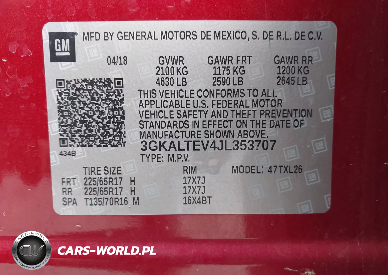 2018 GMC Terrain Sle VIN:3GKALTEV4JL353707 - 9