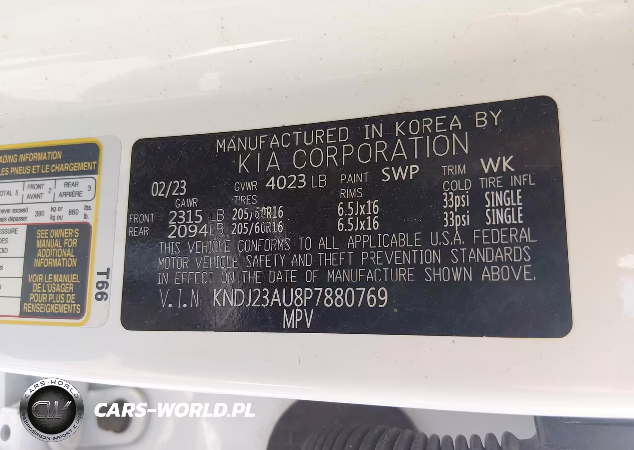 2023 Kia Soul Lx VIN:KNDJ23AU8P7880769 - 9