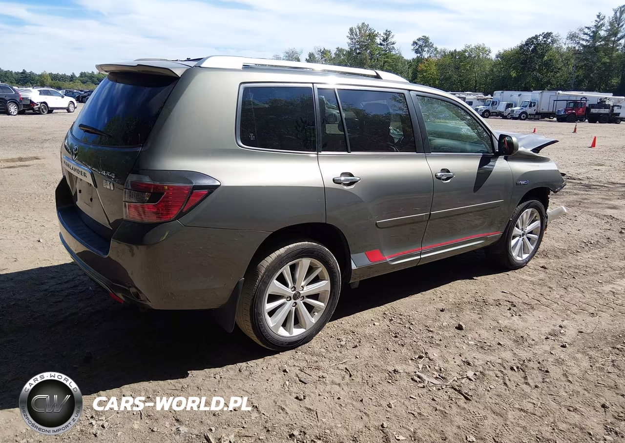 2010 Toyota Highlander Hybrid Base V6 VIN:JTEBW3EH2A2046986 - 4