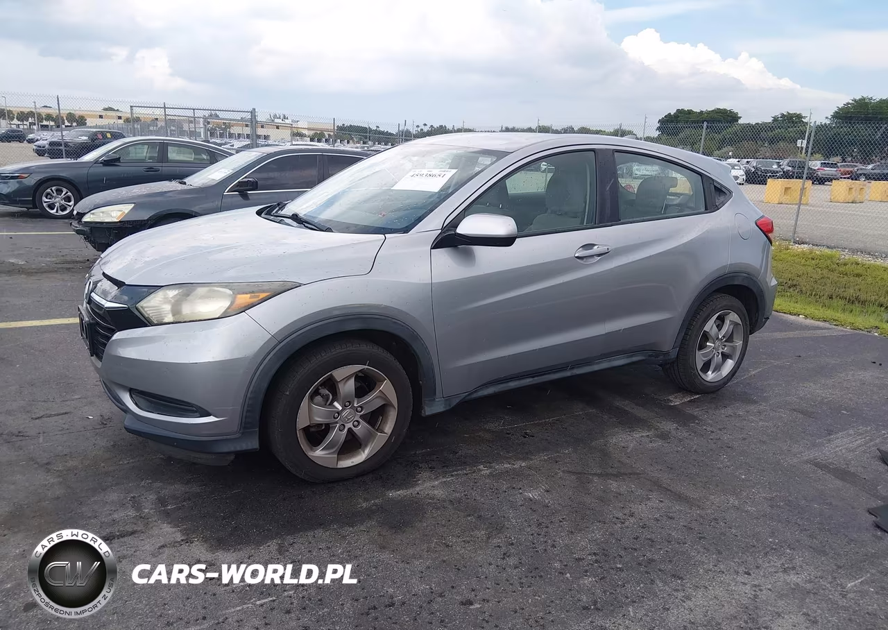 2017 Honda Hr-V Lx VIN:3CZRU6H30HG701992 - 2