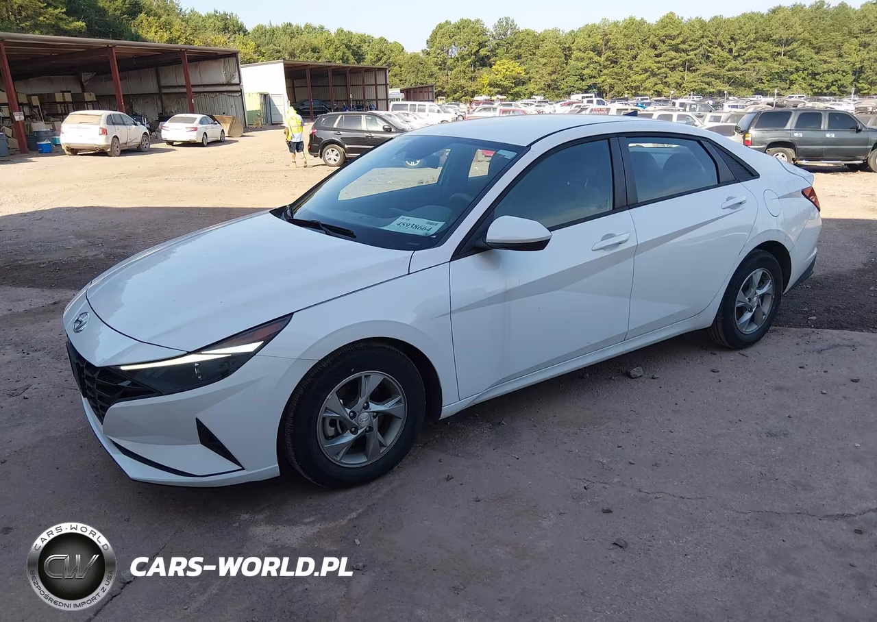 2021 Hyundai Elantra Se VIN:5NPLL4AGXMH048170 - 2