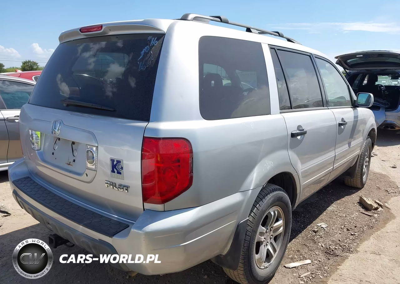 2005 Honda Pilot Ex VIN:2HKYF18405H559430 - 4