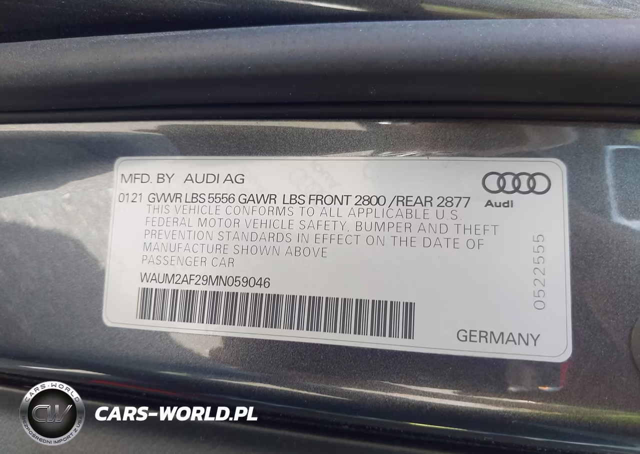2021 Audi A6 Prestige 55 Tfsi Quattro S Tronic VIN:WAUM2AF29MN059046 - 9