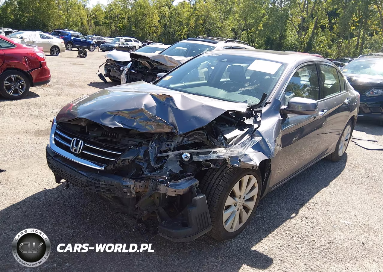 2014 Honda Accord Ex-L V-6 VIN:1HGCR3F81EA028314 - 2