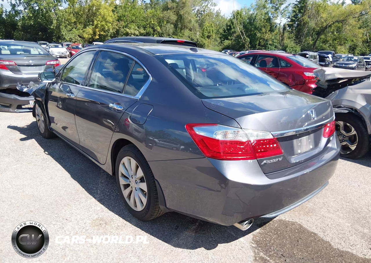 2014 Honda Accord Ex-L V-6 VIN:1HGCR3F81EA028314 - 3