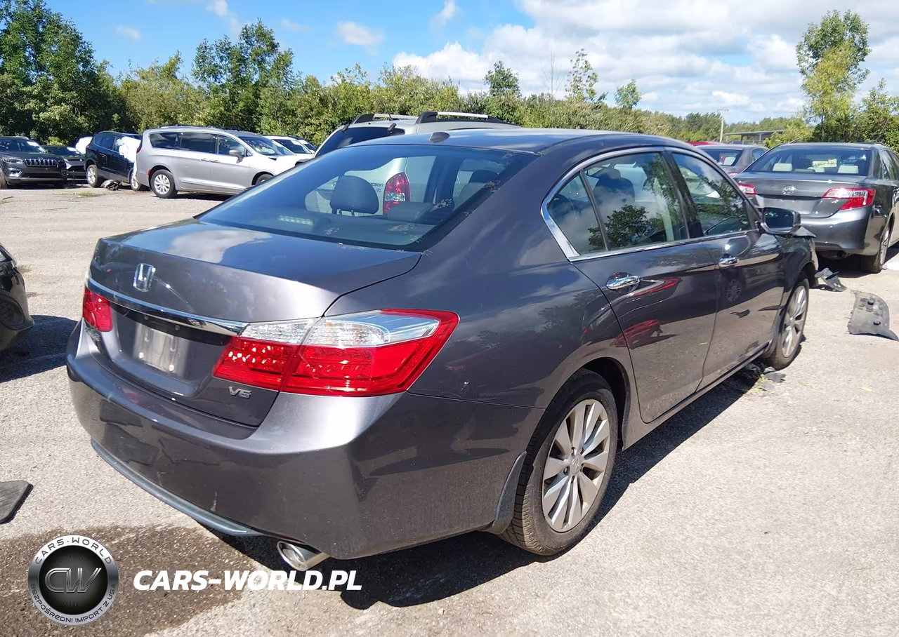 2014 Honda Accord Ex-L V-6 VIN:1HGCR3F81EA028314 - 4