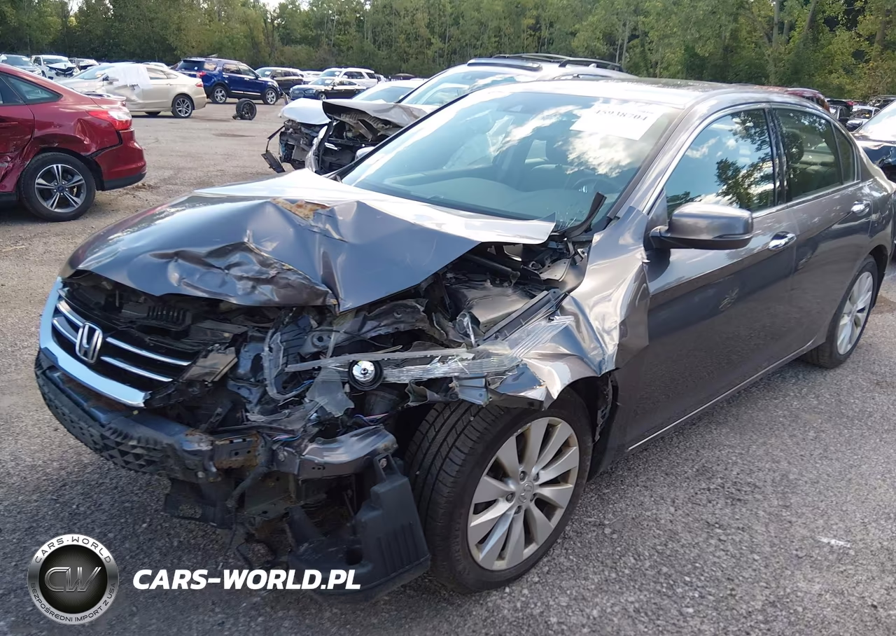 2014 Honda Accord Ex-L V-6 VIN:1HGCR3F81EA028314 - 6