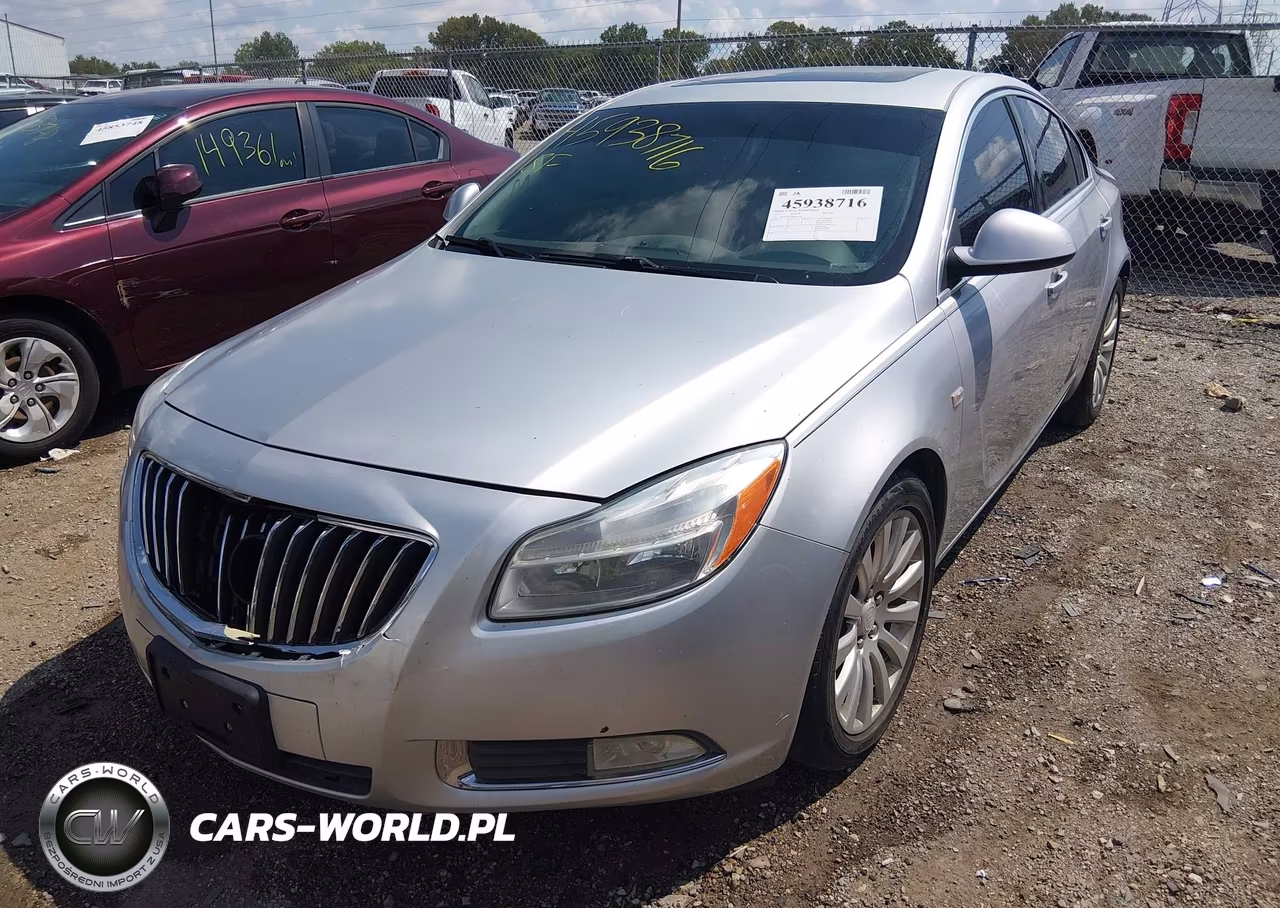 2011 Buick Regal Cxl Russelsheim VIN:W04GS5EC2B1004146 - 2