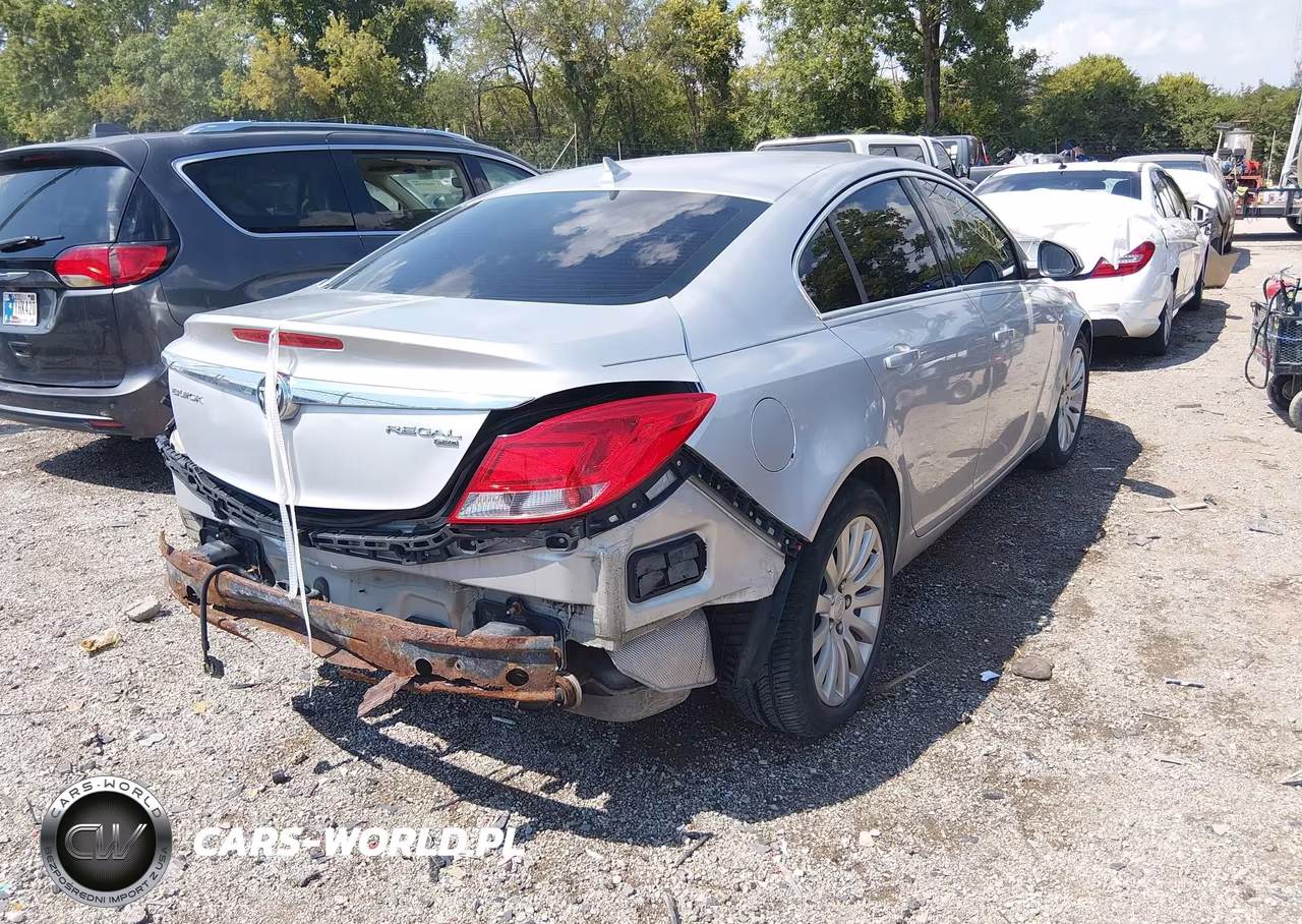 2011 Buick Regal Cxl Russelsheim VIN:W04GS5EC2B1004146 - 4