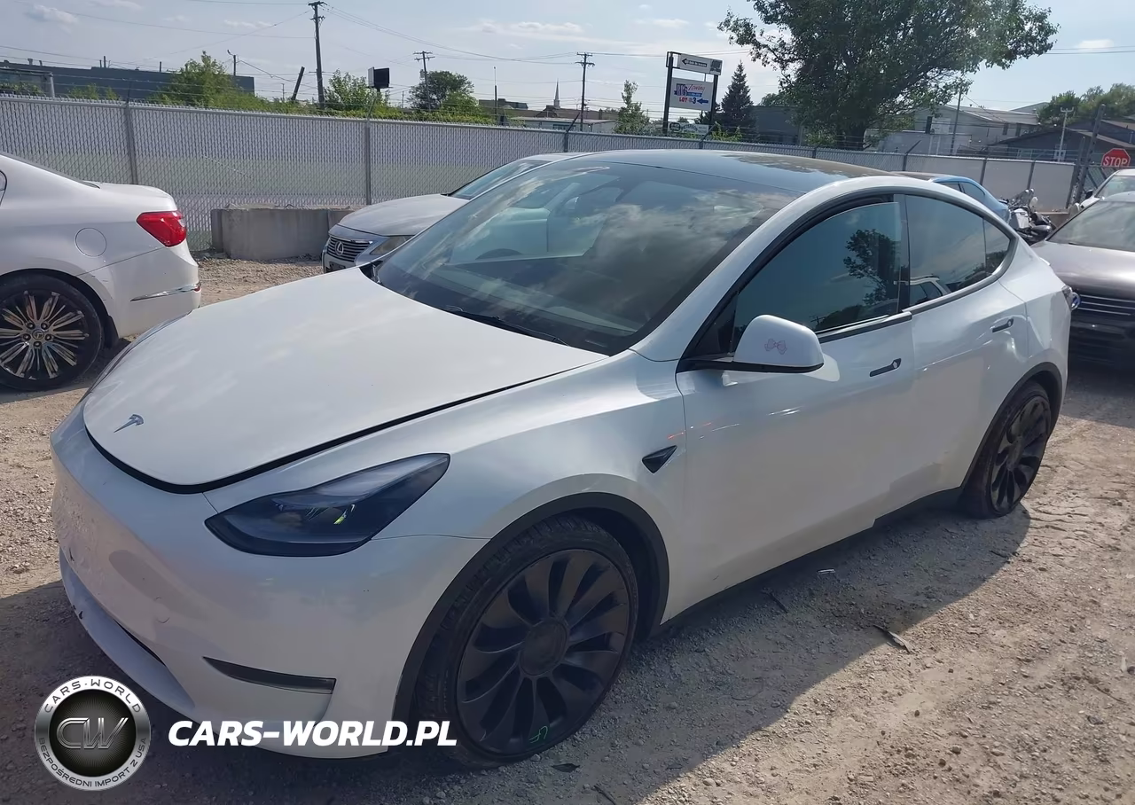 2023 Tesla Model Y Performance Dual Motor All-Wheel Drive VIN:7SAYGDEF2PF830724 - 2