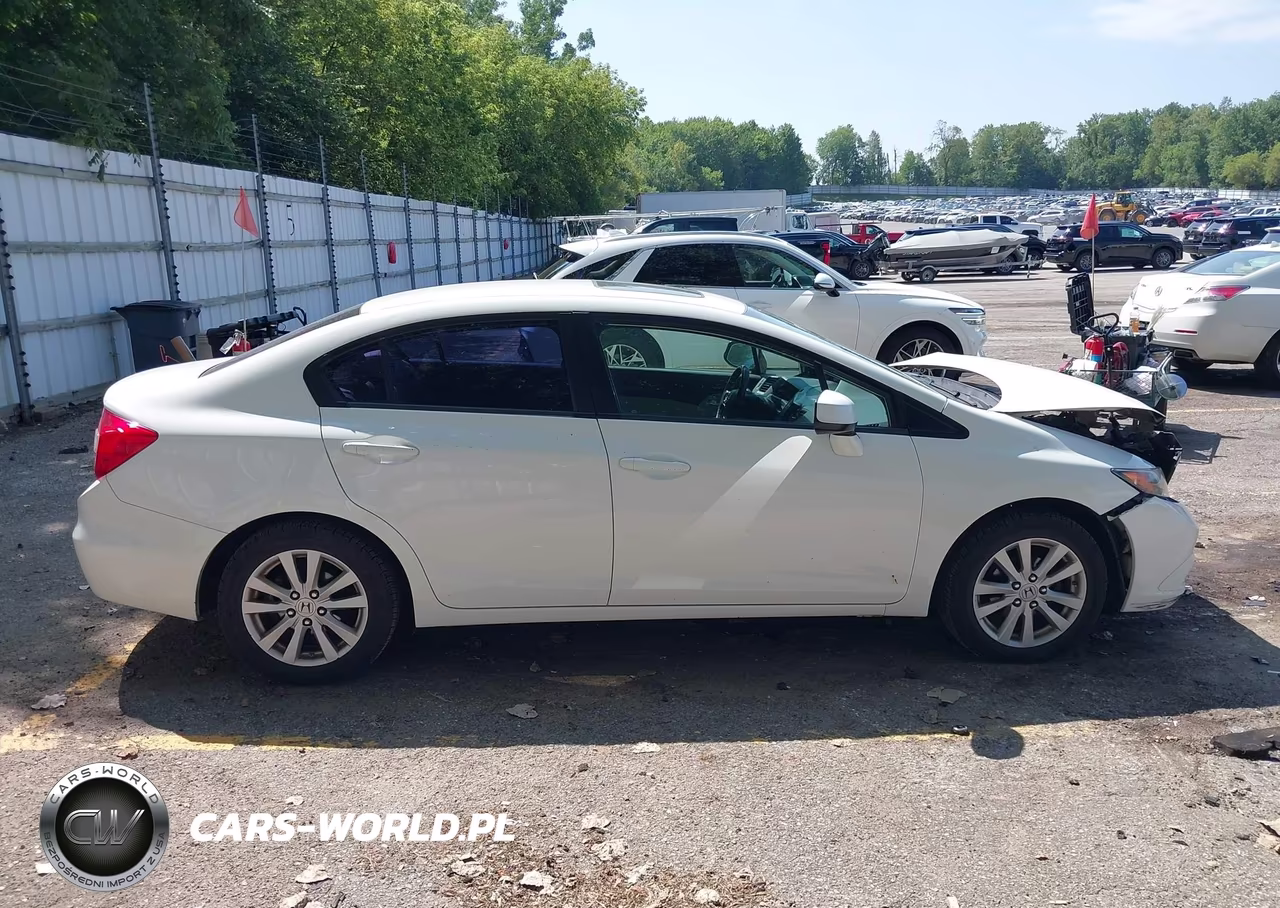 2012 Honda Civic Ex-L VIN:19XFB2F92CE047726 - 13
