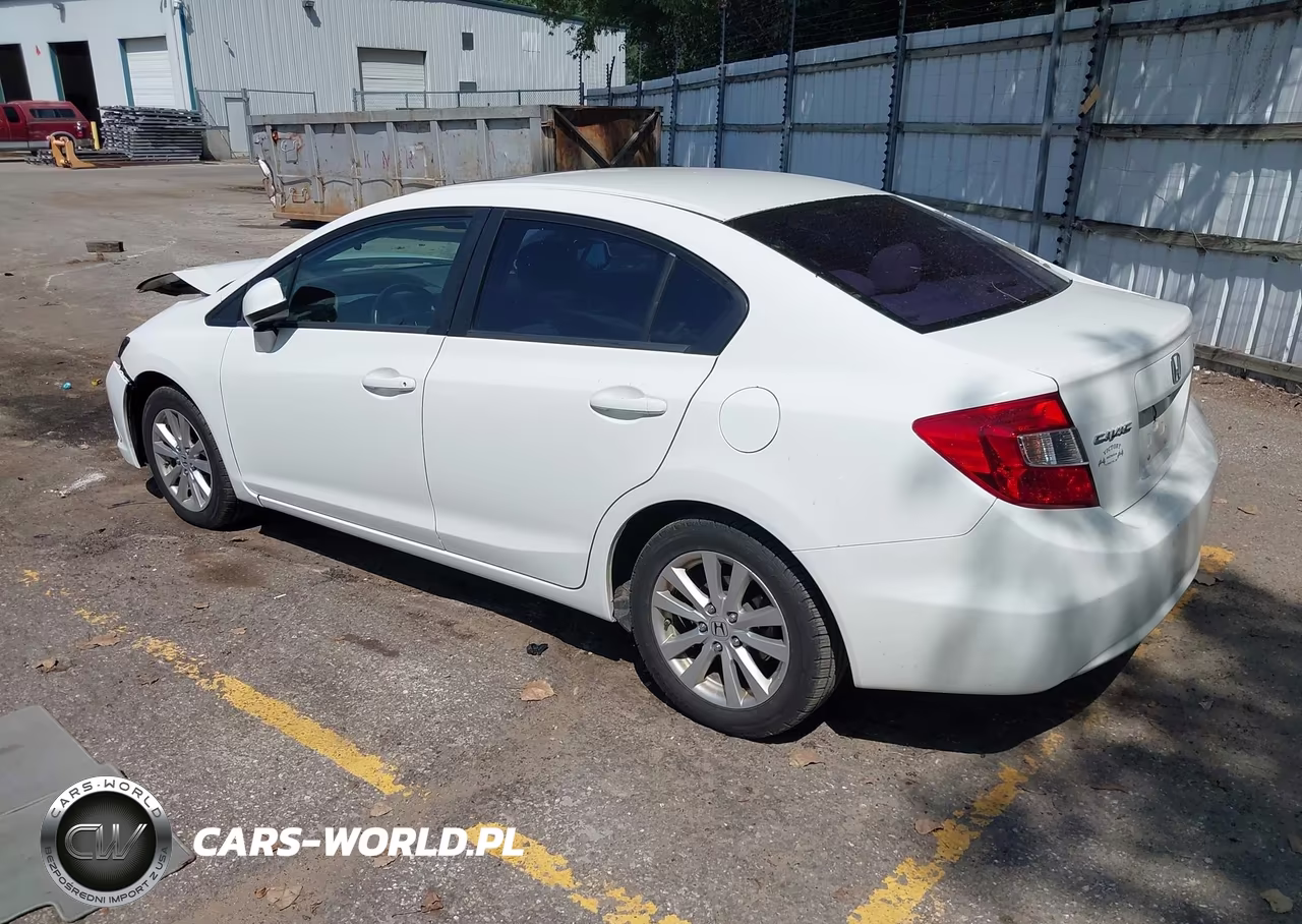 2012 Honda Civic Ex-L VIN:19XFB2F92CE047726 - 3