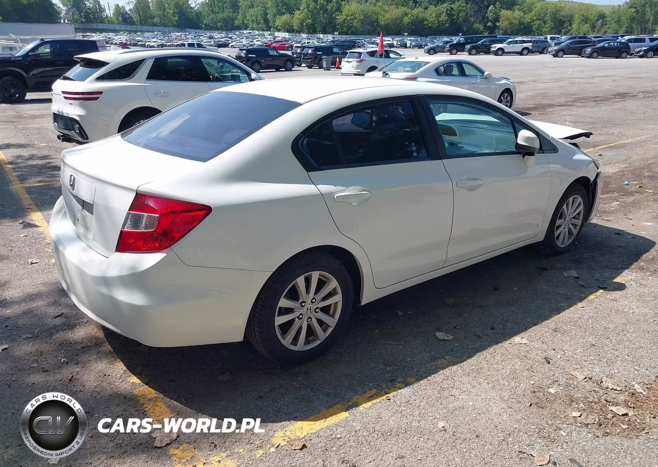 2012 Honda Civic Ex-L VIN:19XFB2F92CE047726 - 4