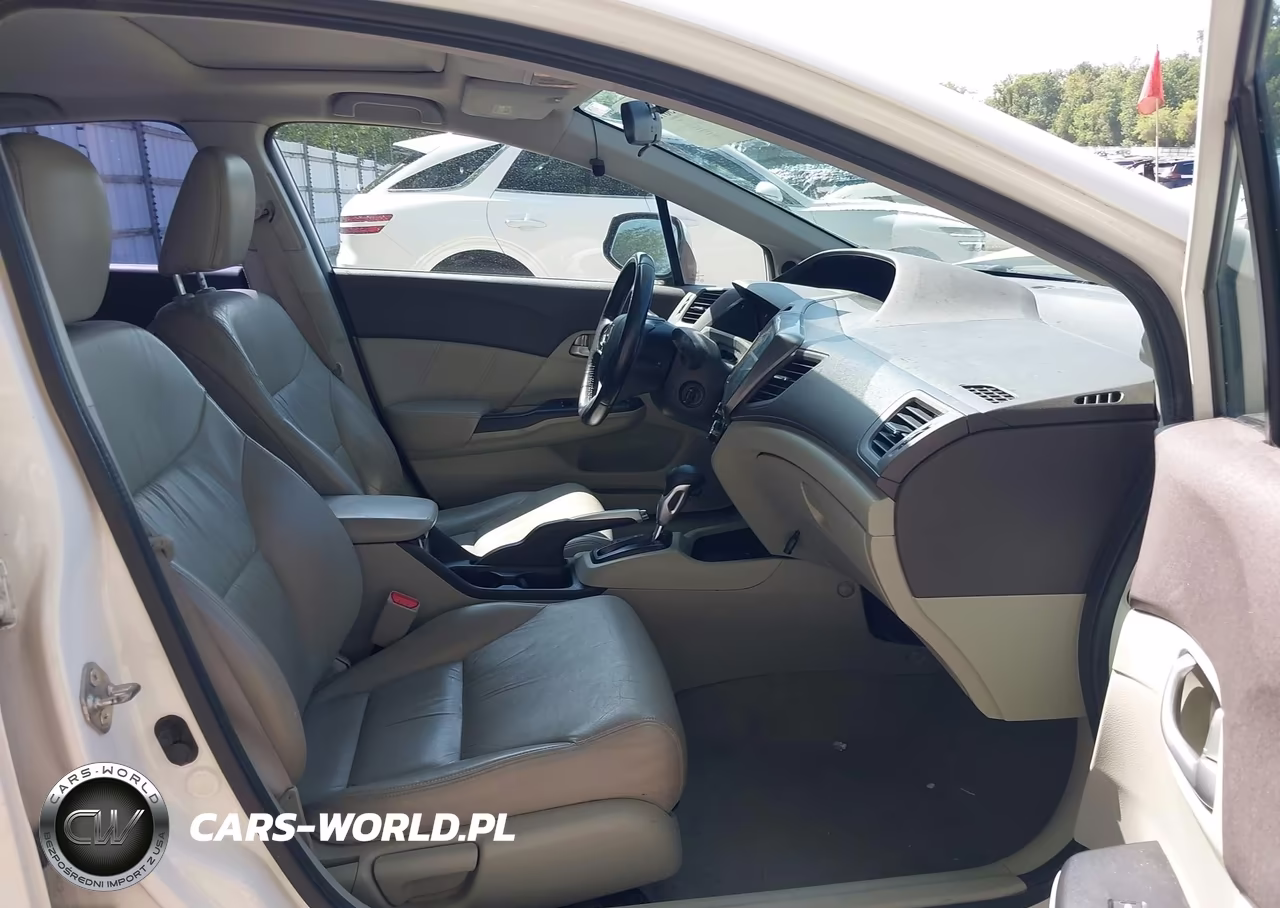 2012 Honda Civic Ex-L VIN:19XFB2F92CE047726 - 5