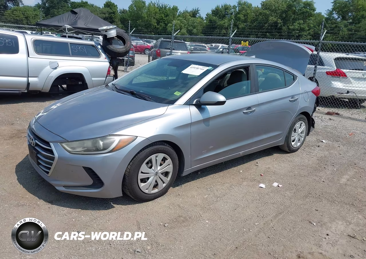 2017 Hyundai Elantra Se VIN:5NPD74LF4HH104350 - 2