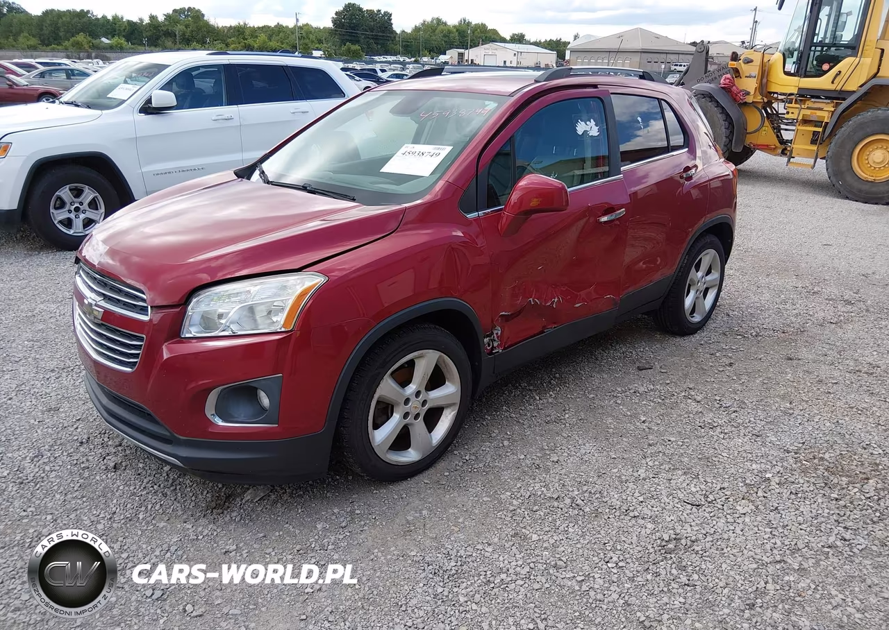 2015 Chevrolet Trax Ltz VIN:KL7CJNSB1FB242912 - 2