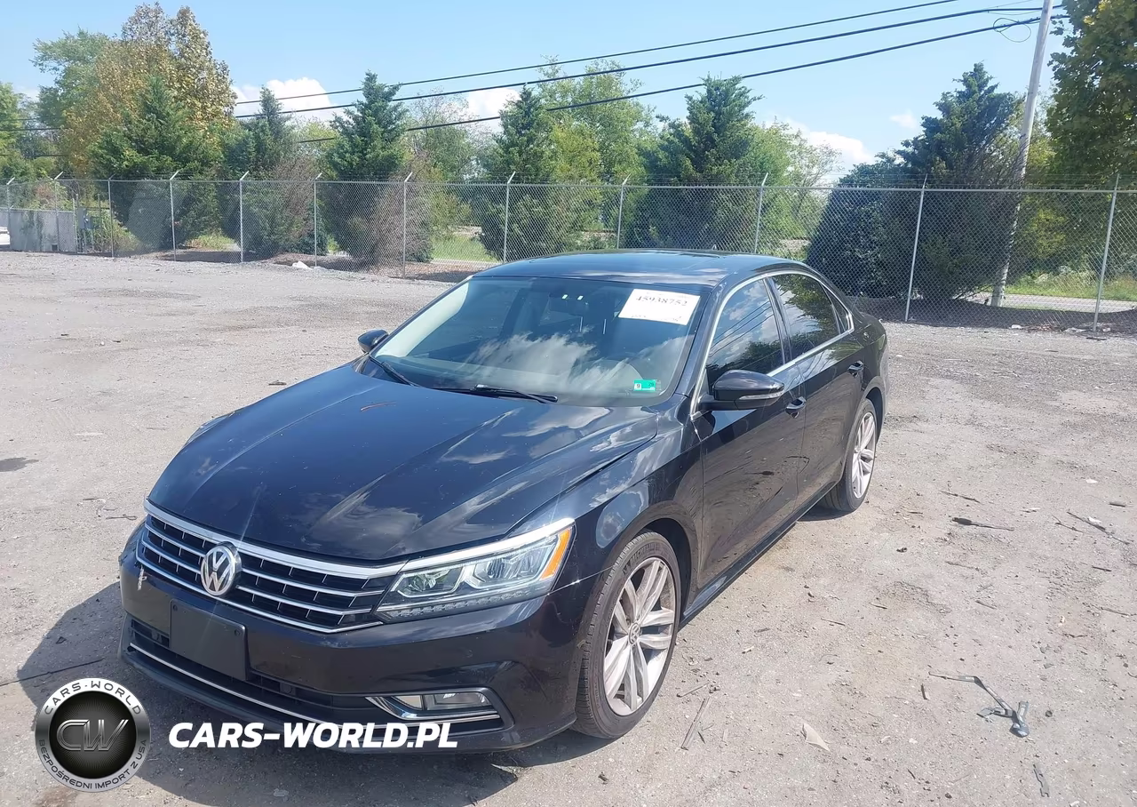 2018 Volkswagen Passat 2.0T Se VIN:1VWBA7A3XJC001919 - 2