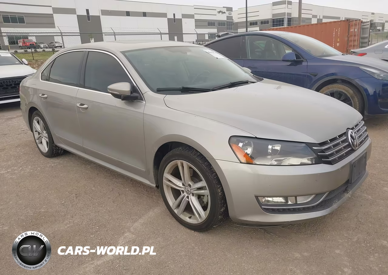 2012 Volkswagen Passat 2.0L Tdi Sel Premium