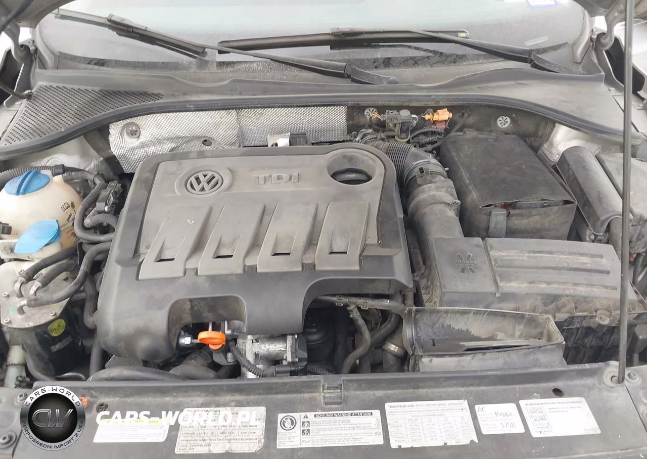 2012 Volkswagen Passat 2.0L Tdi Sel Premium VIN:1VWCN7A34CC008733 - 10