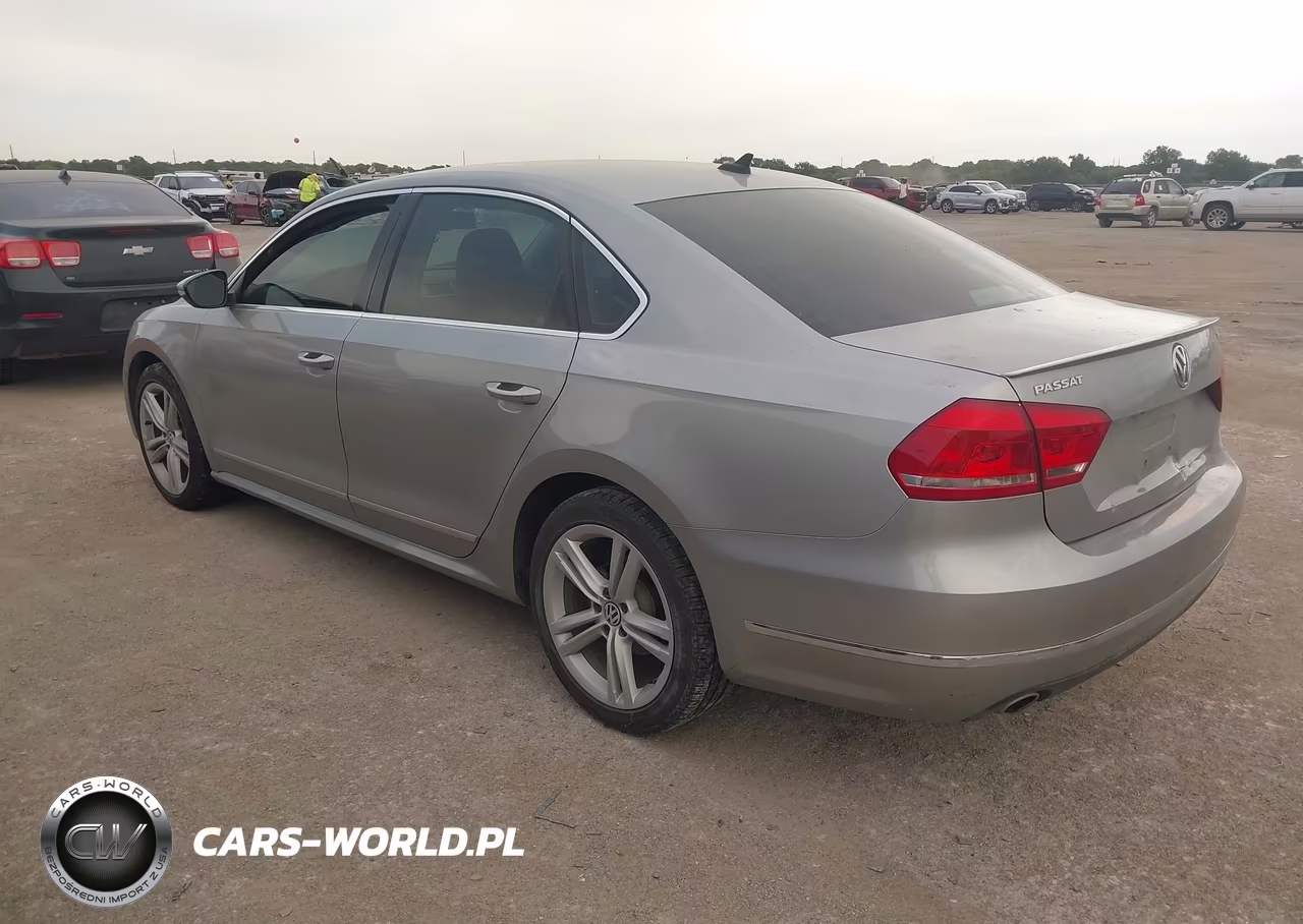 2012 Volkswagen Passat 2.0L Tdi Sel Premium VIN:1VWCN7A34CC008733 - 3