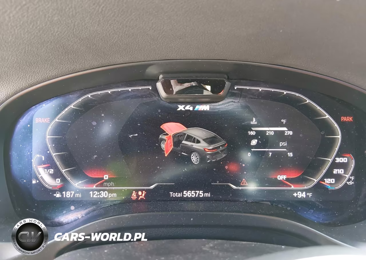 2023 BMW X4 M VIN:5YM23EC05P9P68840 - 7