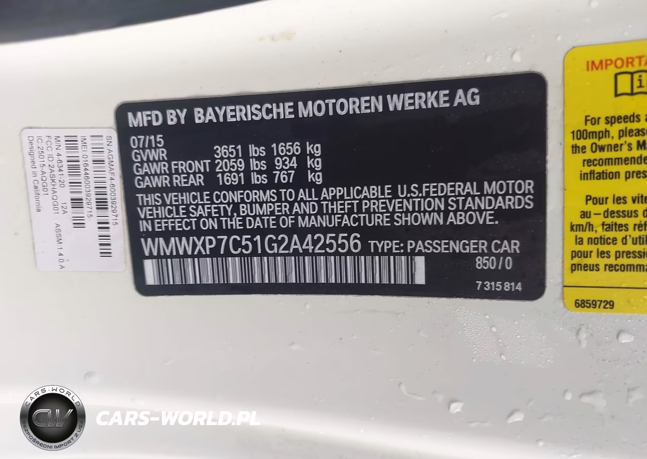 2016 Mini Hardtop Cooper S VIN:WMWXP7C51G2A42556 - 9