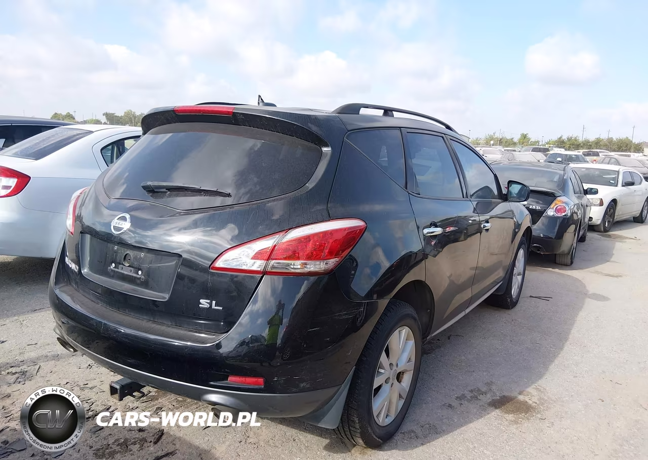2012 Nissan Murano Sl VIN:JN8AZ1MU8CW112984 - 4